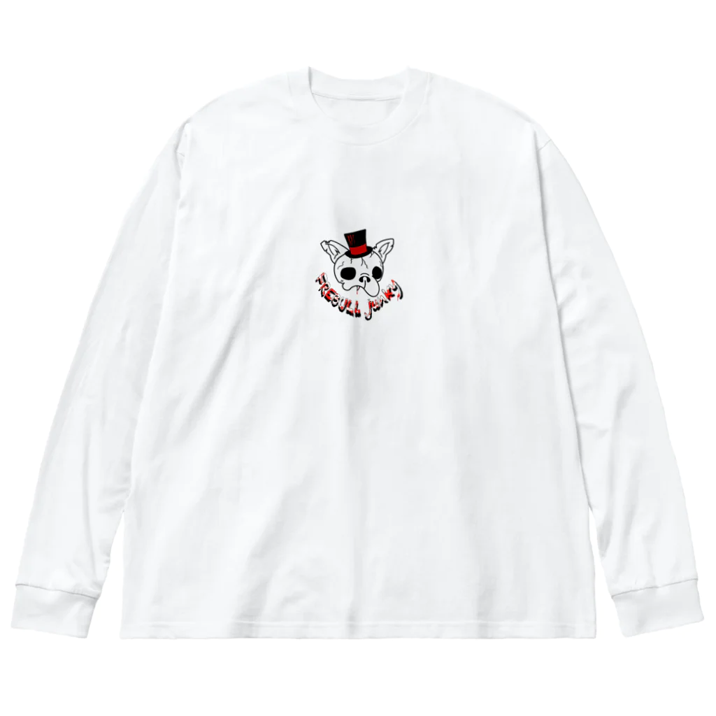 Dummy junkyのフレブルドクロ　② Big Long Sleeve T-Shirt