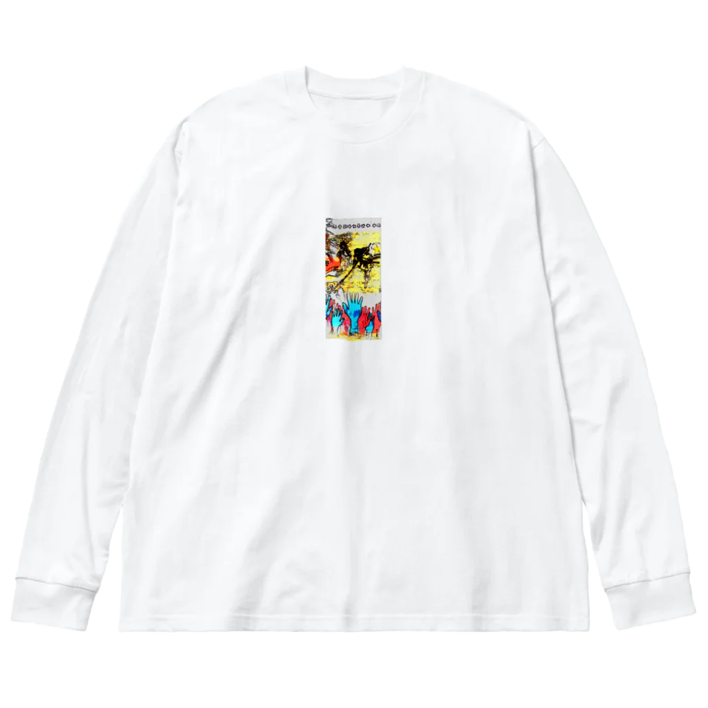 夢見少女AIのGod's plan Big Long Sleeve T-Shirt