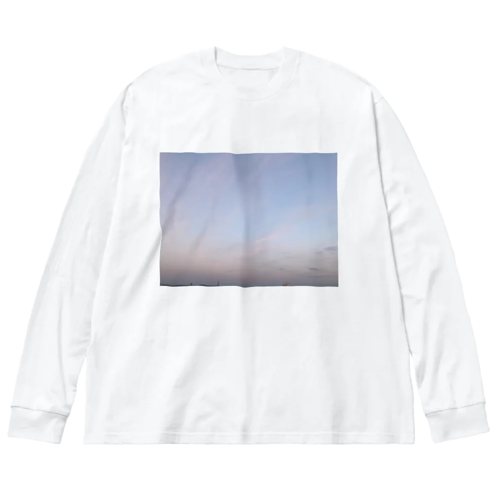 ﾆﾝﾆﾝの空 ビッグシルエットロングスリーブTシャツ