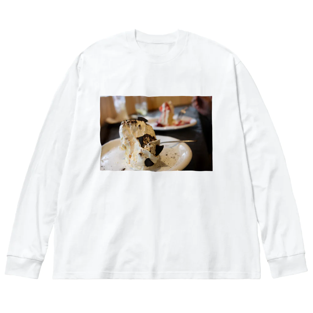 ykk232のシフォンケーキ ビッグシルエットロングスリーブTシャツ