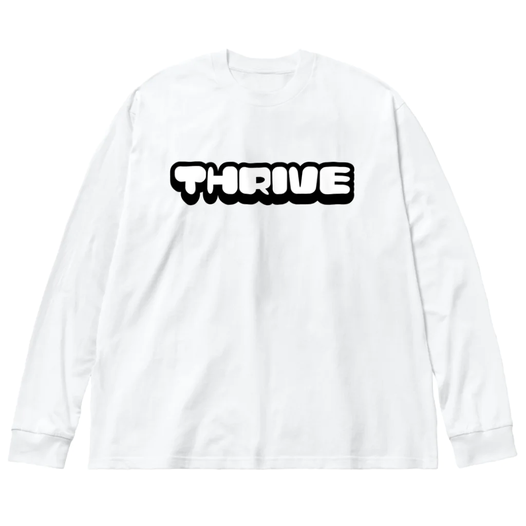 ENONSIZIN SHOPの『THRIVE ~逞しく生きる~』 Big Long Sleeve T-Shirt