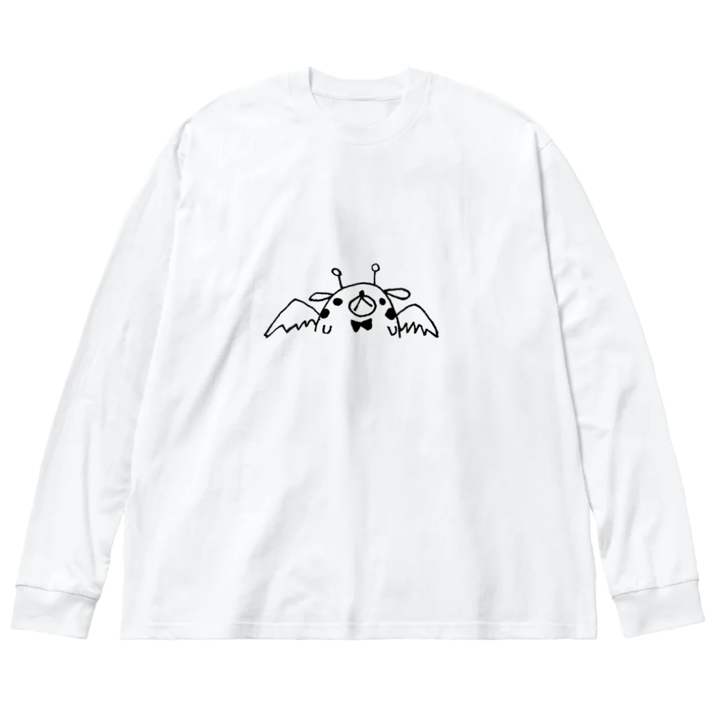 shiyuqvvpのキリン好きの会 ビッグシルエットロングスリーブTシャツ