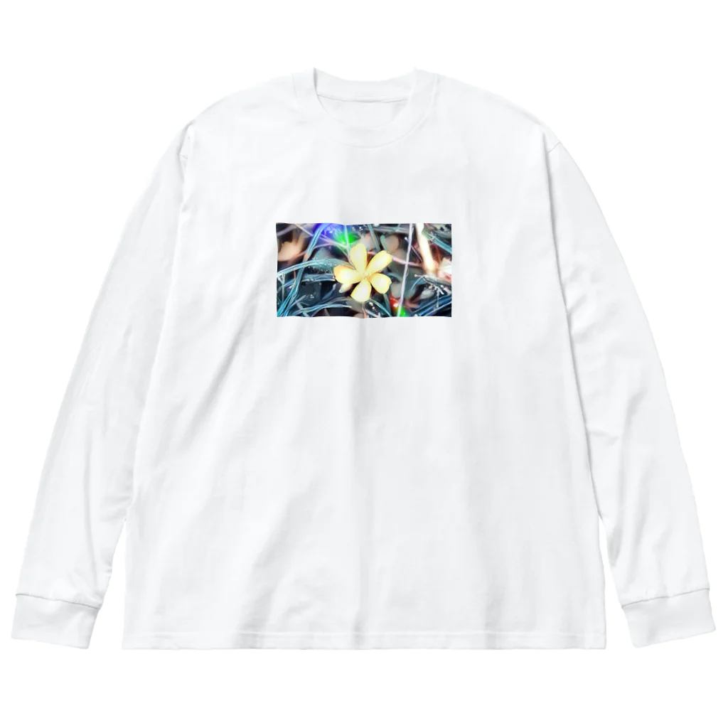 Hopeの一輪の花 Big Long Sleeve T-Shirt