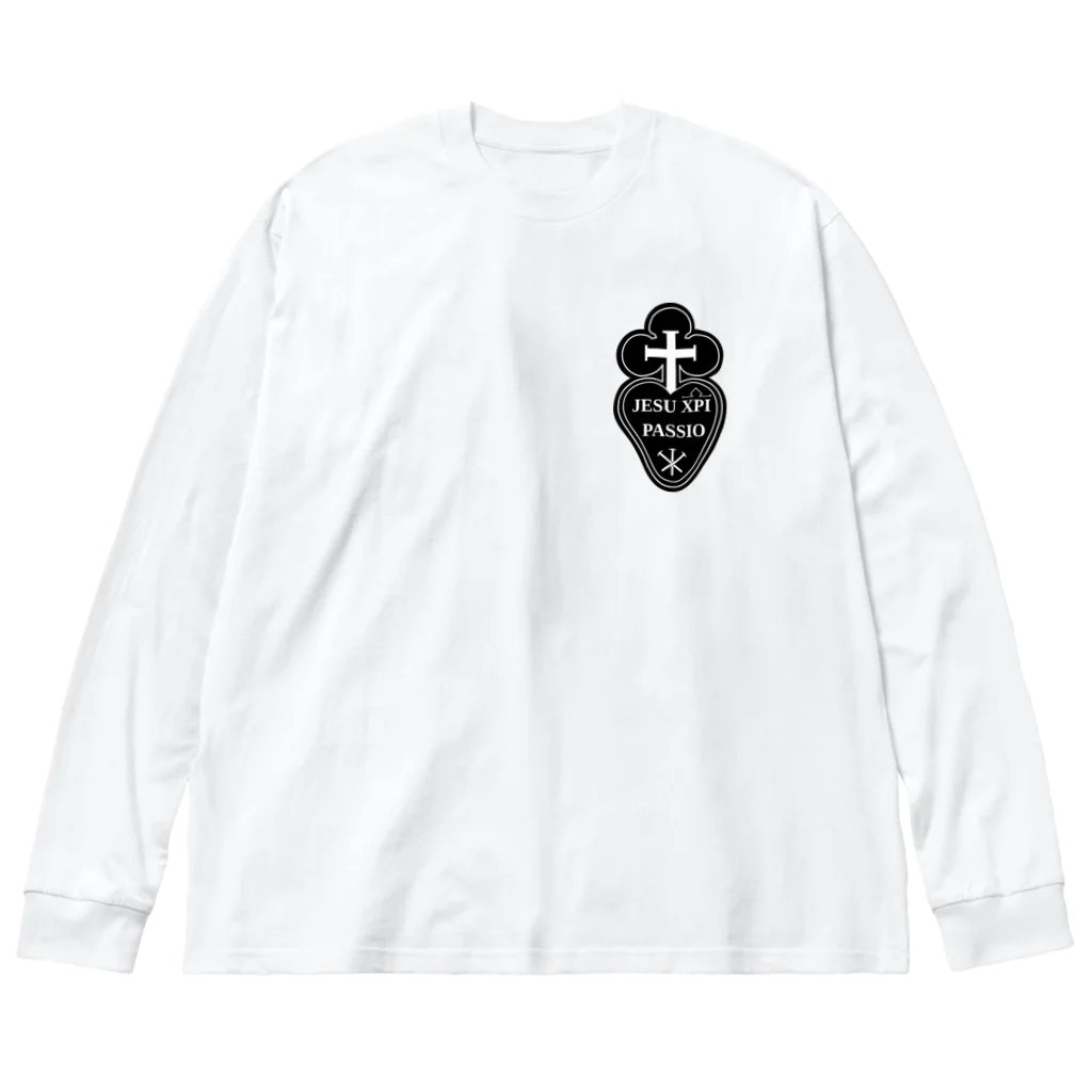 Flos hortus, in Terra incognitaのJesu XPI Passio Big Long Sleeve T-Shirt