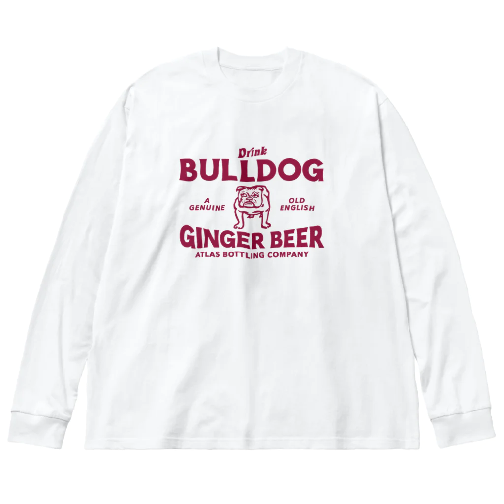 Bunny Robber GRPCのBULLDOG GINGER BEER Big Long Sleeve T-Shirt