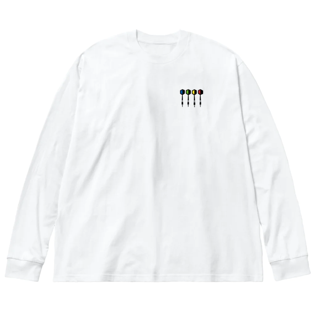 初期設定のダーツ4兄弟 Big Long Sleeve T-Shirt