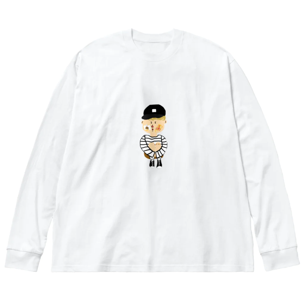 いらっしゃいのおてんば男子杉田君 Big Long Sleeve T-Shirt