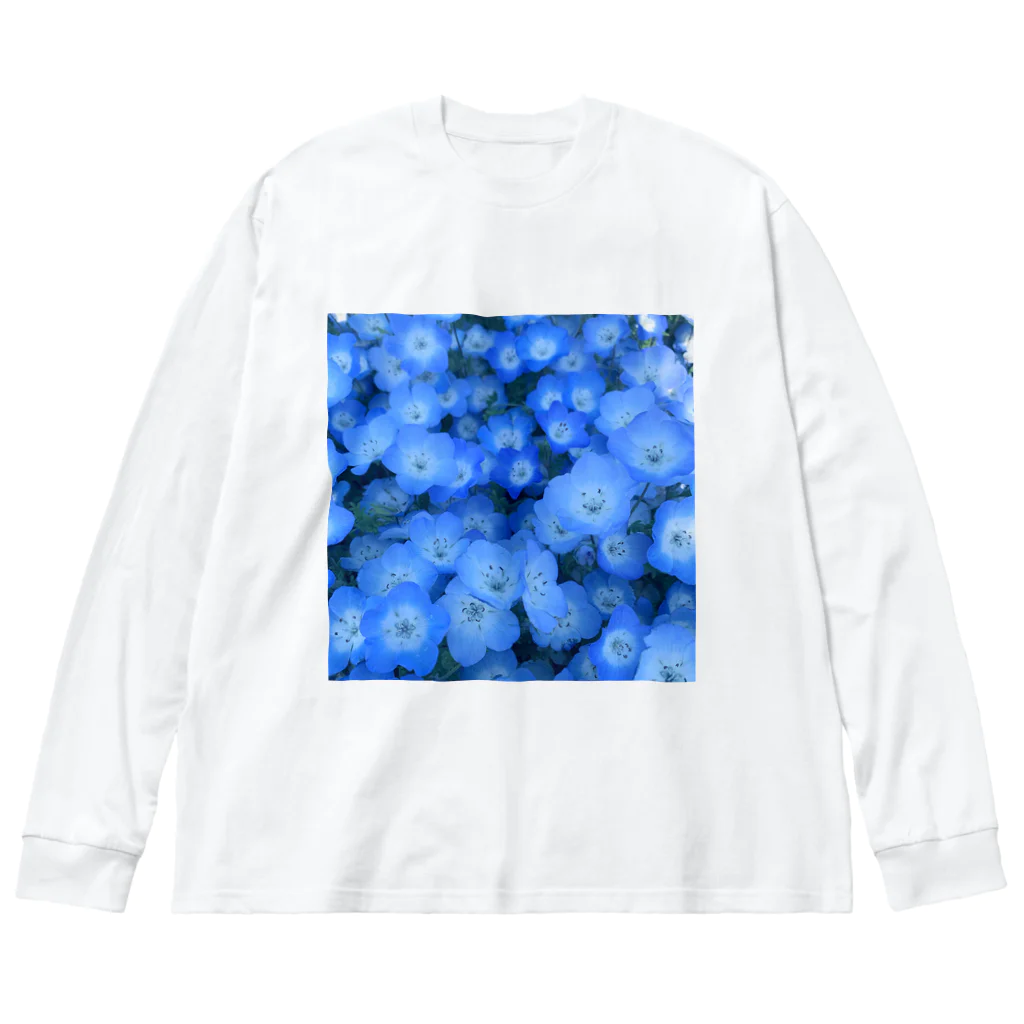 fudo---sanのネモフィラ Big Long Sleeve T-Shirt