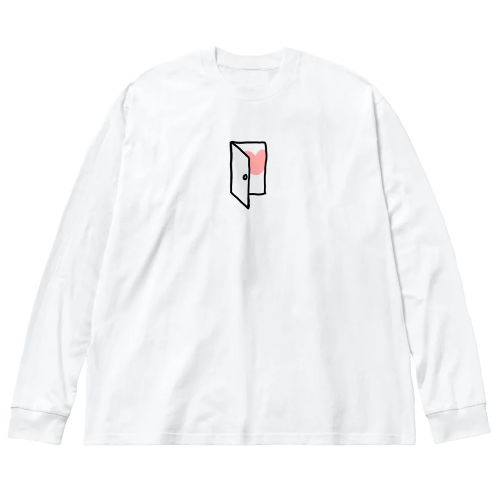 そらまめの心の扉を開く Big Long Sleeve T-Shirt