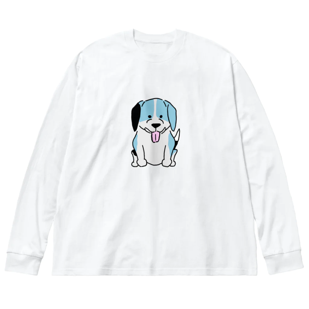 New DayのSilas the Happy Dog ビッグシルエットロングスリーブTシャツ