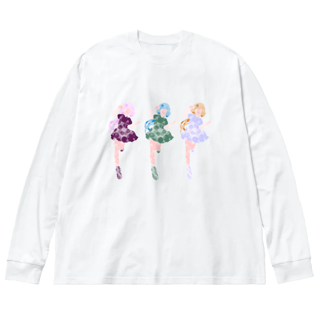 cube_c7の美女 Big Long Sleeve T-Shirt