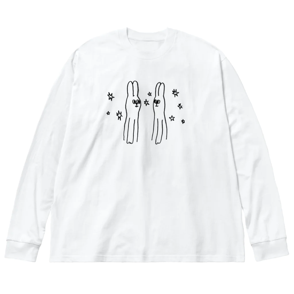 にゃんまるくんの運命共同体 Big Long Sleeve T-Shirt