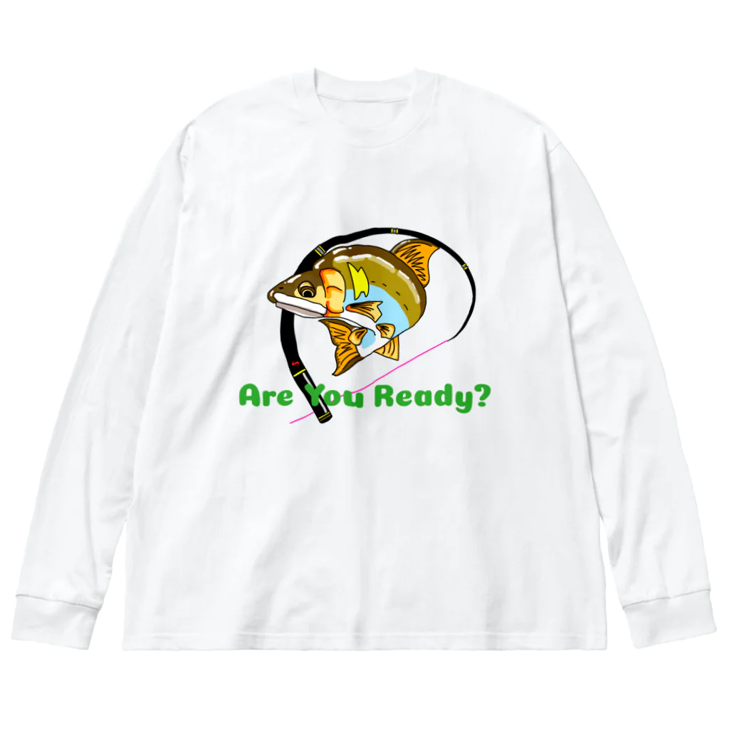 すぎん家の鮎(Are You) Ready? Big Long Sleeve T-Shirt