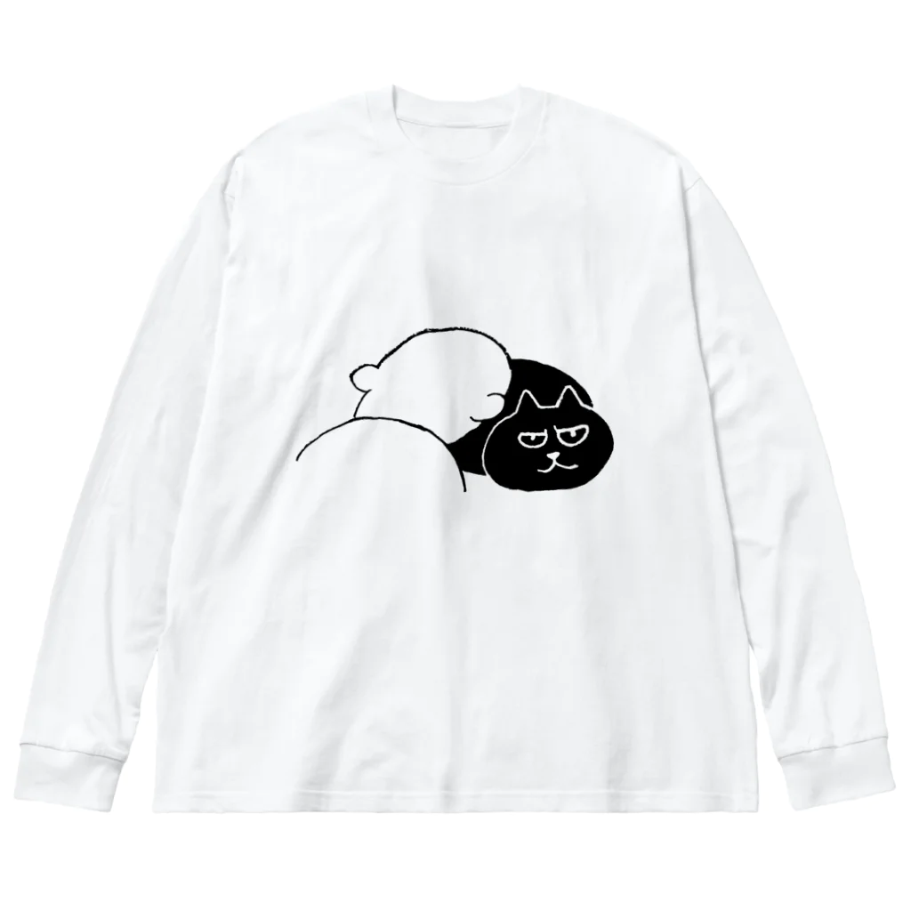 SAIWAI DESIGN STOREのスピリチュアル・ヒーリング Big Long Sleeve T-Shirt