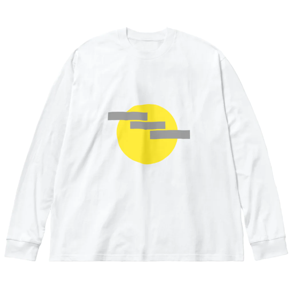 aconaruの満月 Big Long Sleeve T-Shirt