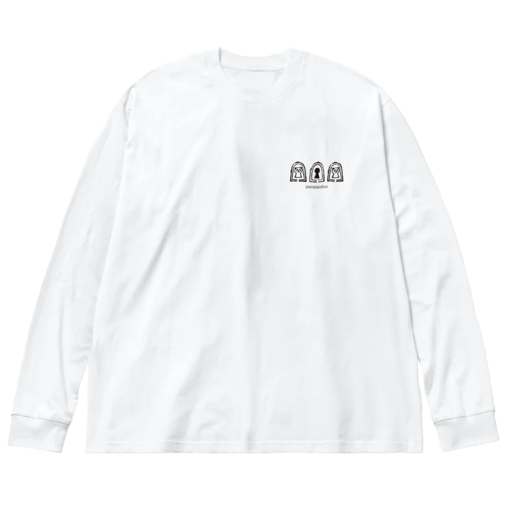 大阪ぱんだ(大阪パンダ)のぱんだこふん(古墳) Big Long Sleeve T-Shirt