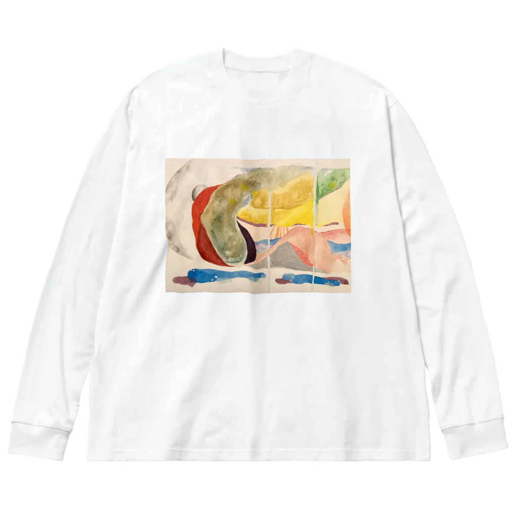 momolmomoのあてもなく。 Big Long Sleeve T-Shirt