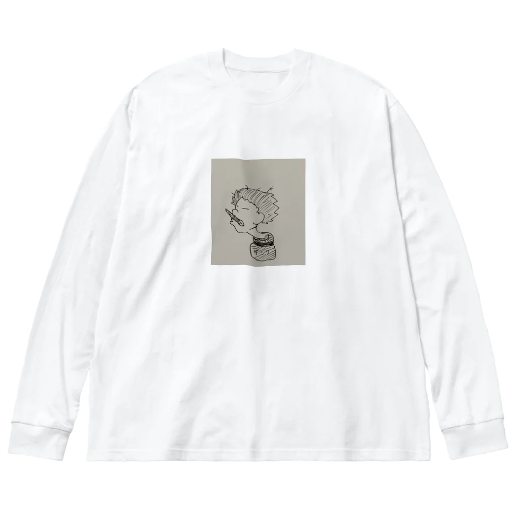 OREIROのインク Big Long Sleeve T-Shirt