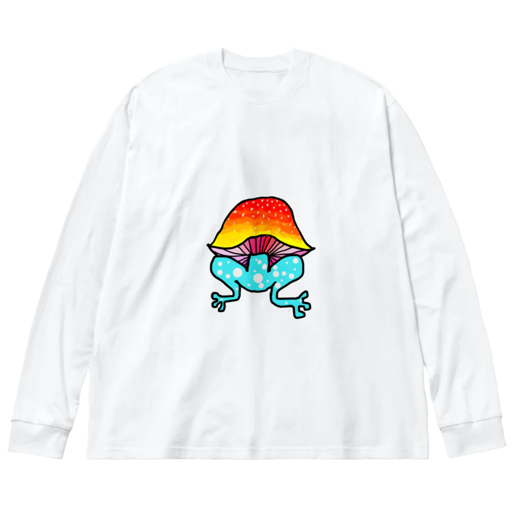 Regina Ｙ.Ｙのケロきのこ🐸 Big Long Sleeve T-Shirt