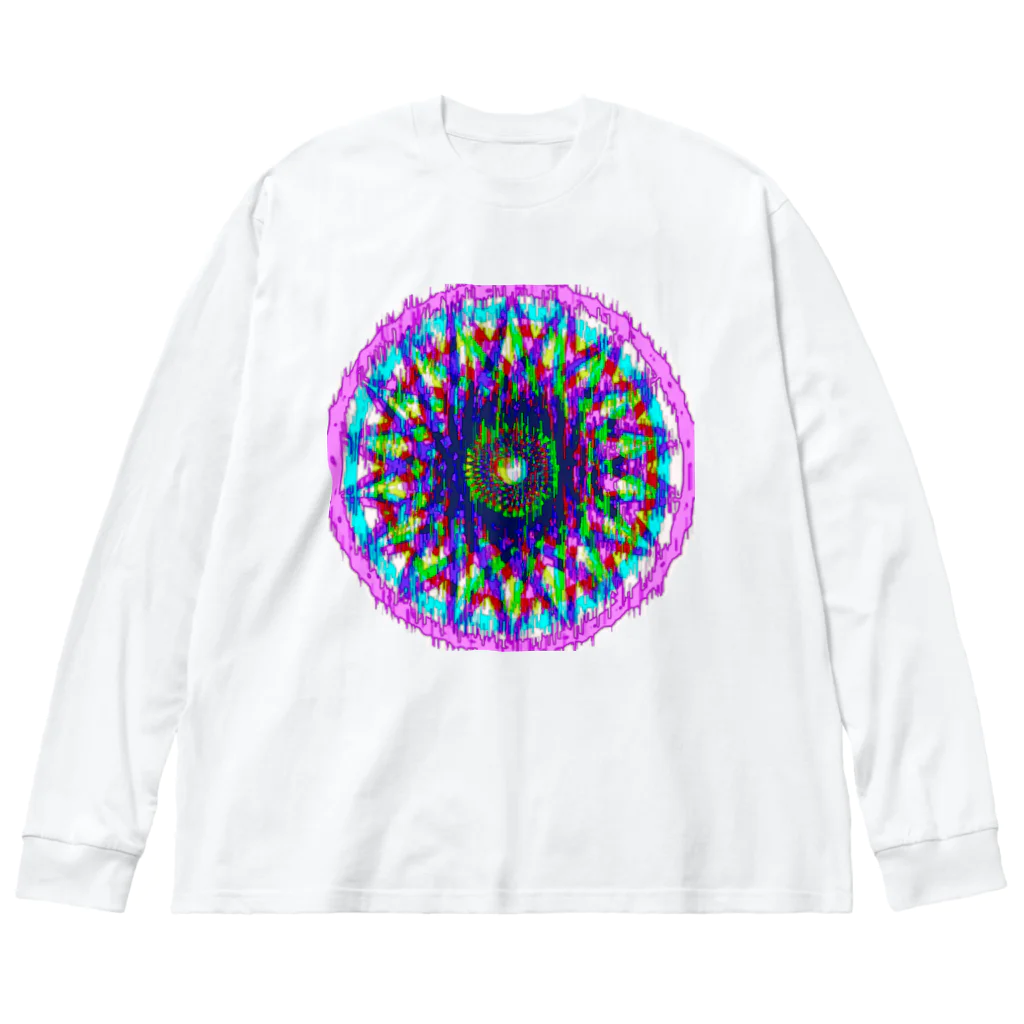 パコカリの幾何学神聖なる Big Long Sleeve T-Shirt