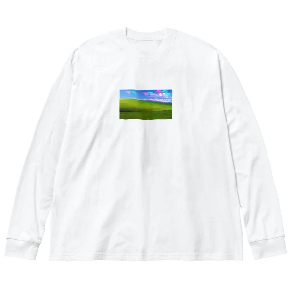 ‘00のうぃんどうずXP Big Long Sleeve T-Shirt