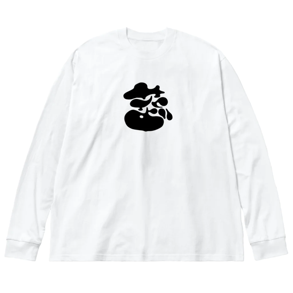 tori.mojiの花占い 루즈핏 롱 슬리브 티셔츠