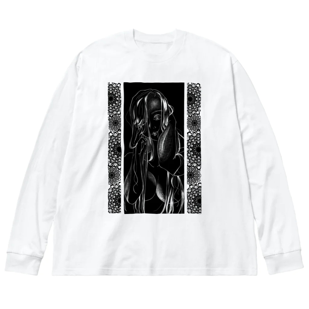 大toroの視線Ⅱ Big Long Sleeve T-Shirt