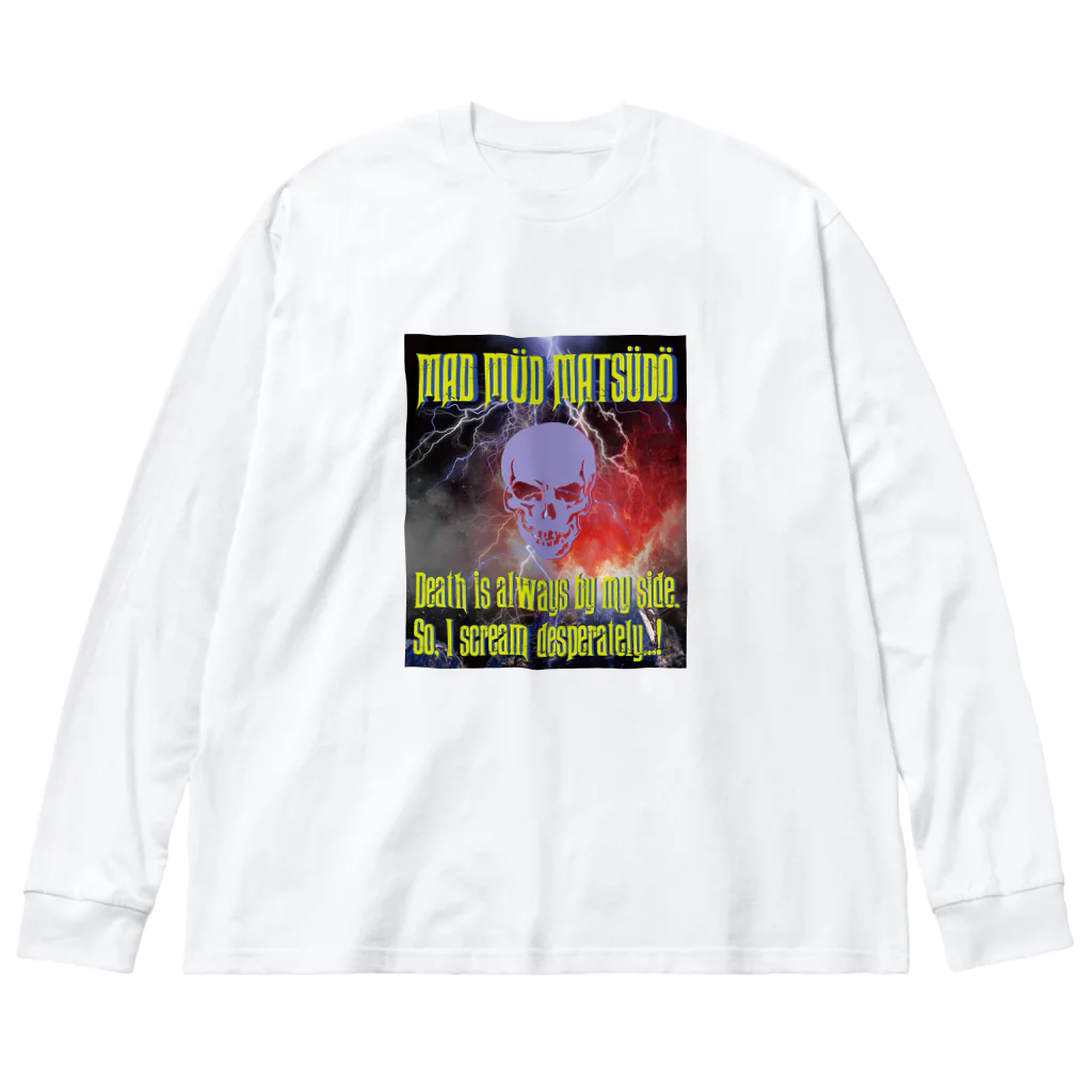 THE BARIUM PILLZのMAD MÜD MATSÜDÖシリーズ ビッグシルエットロングスリーブTシャツ