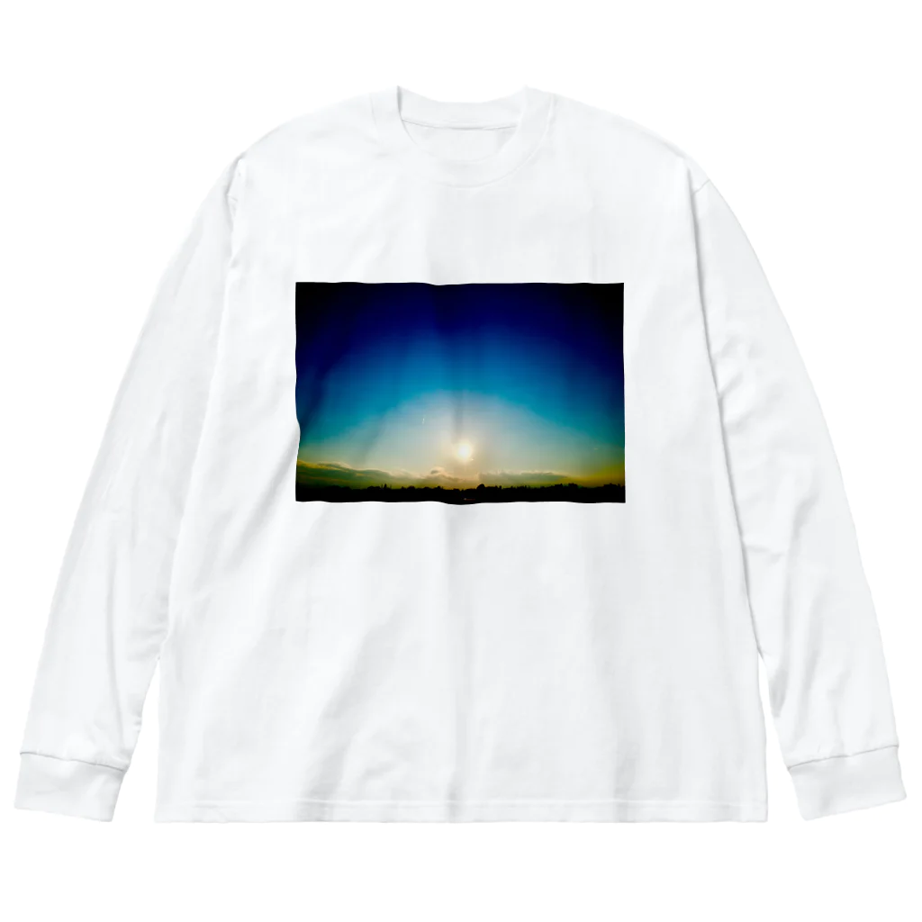 UMAMISYSTEMの夕方210518 Big Long Sleeve T-Shirt