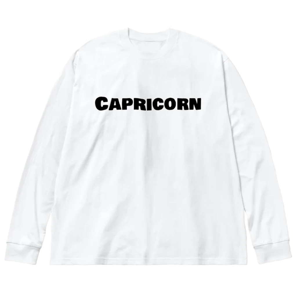 ace of starseedsのCapricorn 山羊座 Big Long Sleeve T-Shirt