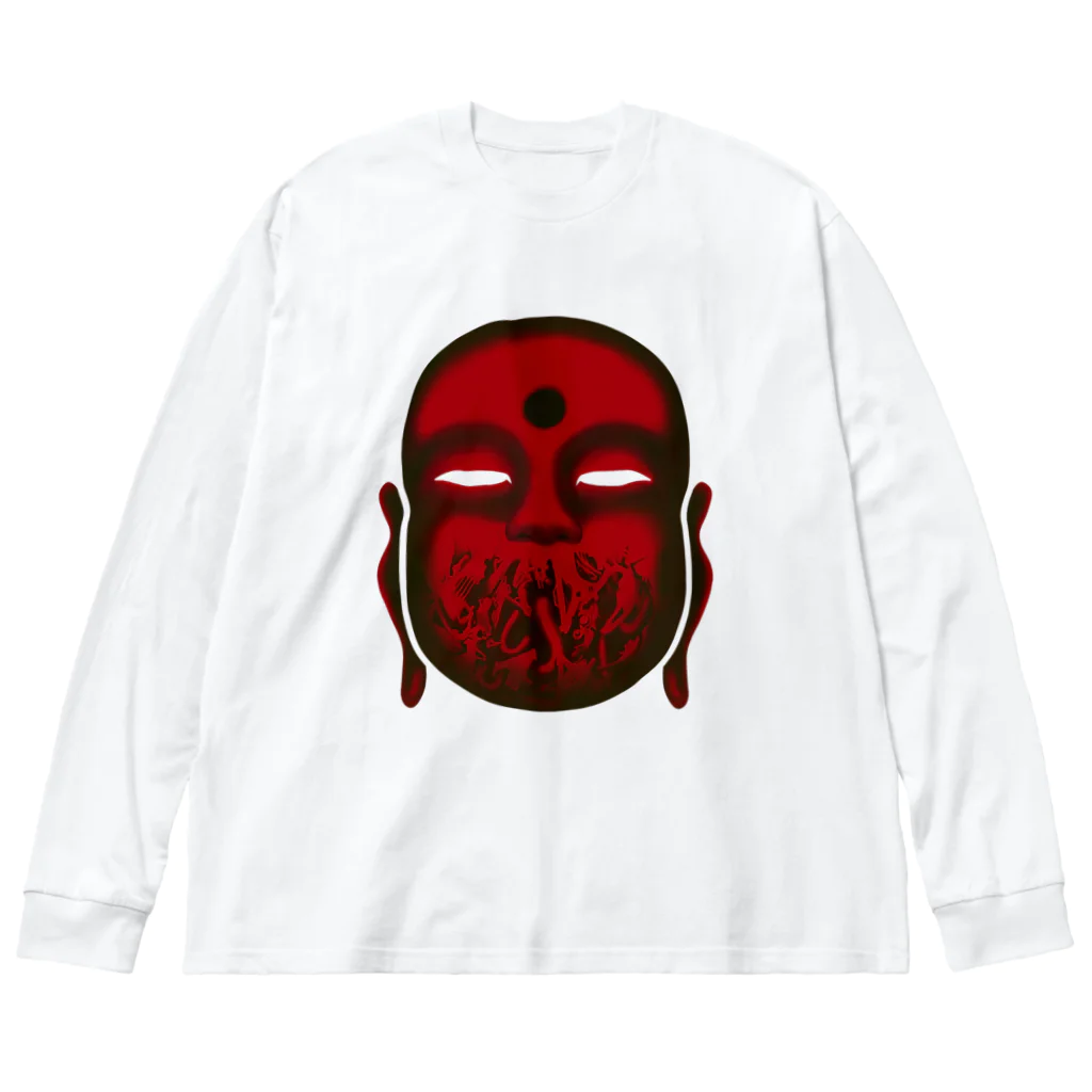 NEOTOKYO支店の赤地蔵くん Big Long Sleeve T-Shirt