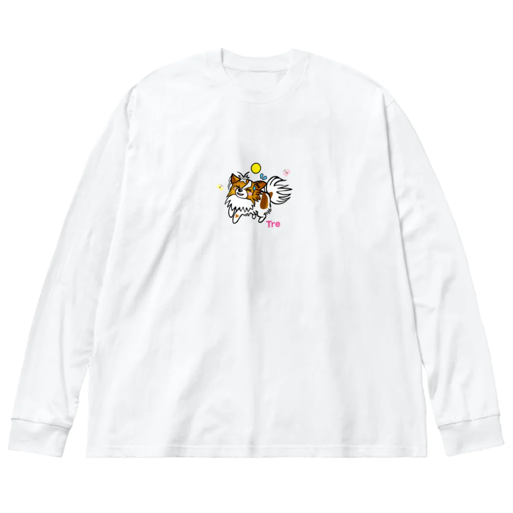 みみのお友達のトレちゃんグッズ ビッグシルエットロングスリーブTシャツ