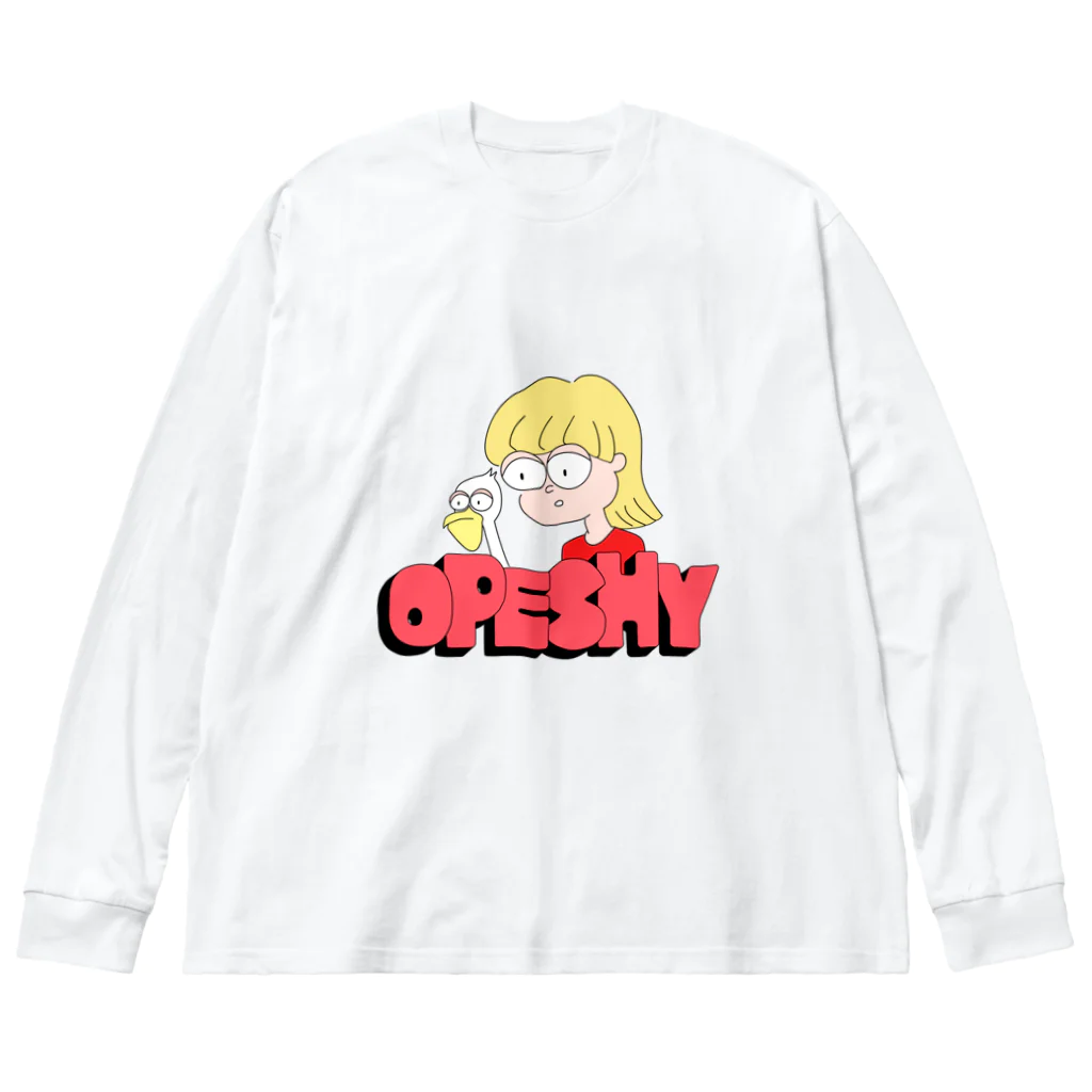 ペリカン🔥のOPESHY Big Long Sleeve T-Shirt