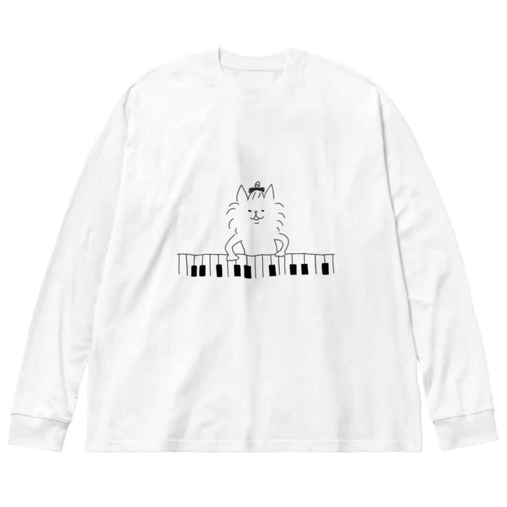 あいちのピアニストメルちゃん Big Long Sleeve T-Shirt