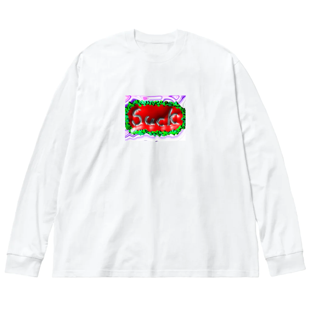 scaryのsuck Big Long Sleeve T-Shirt