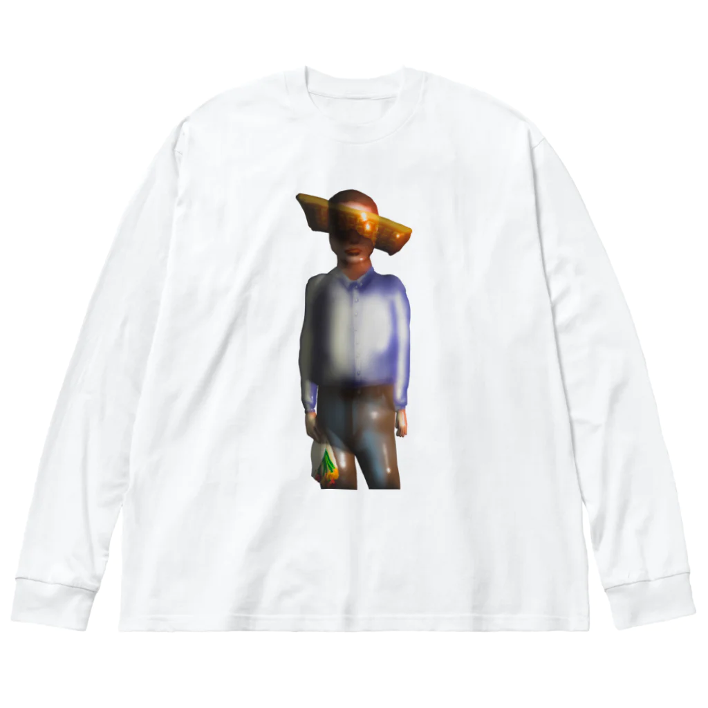 Fuck , The Myheroのshack nicely tie Big Long Sleeve T-Shirt