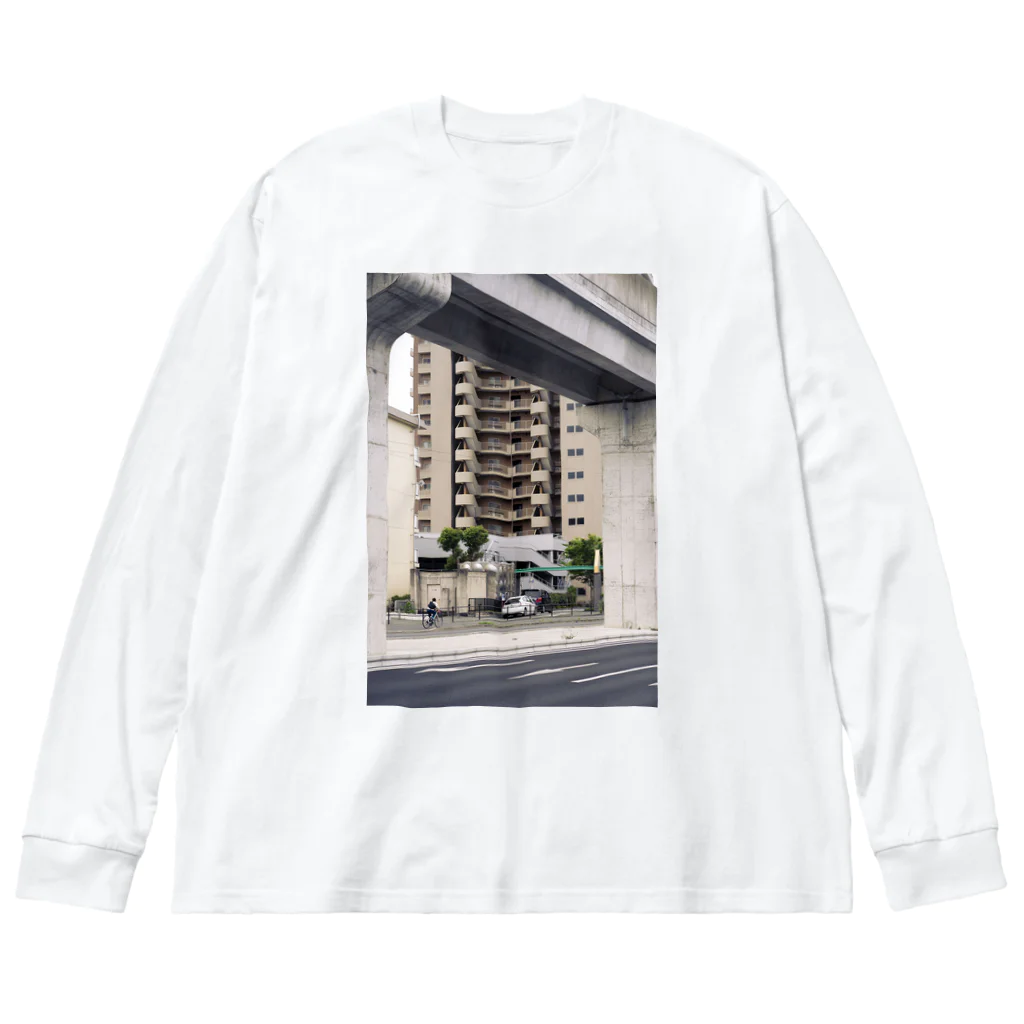 tomaの街1 ビッグシルエットロングスリーブTシャツ