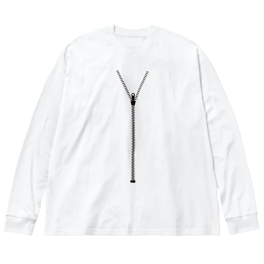 フォーヴァのジップアップ！ Big Long Sleeve T-Shirt