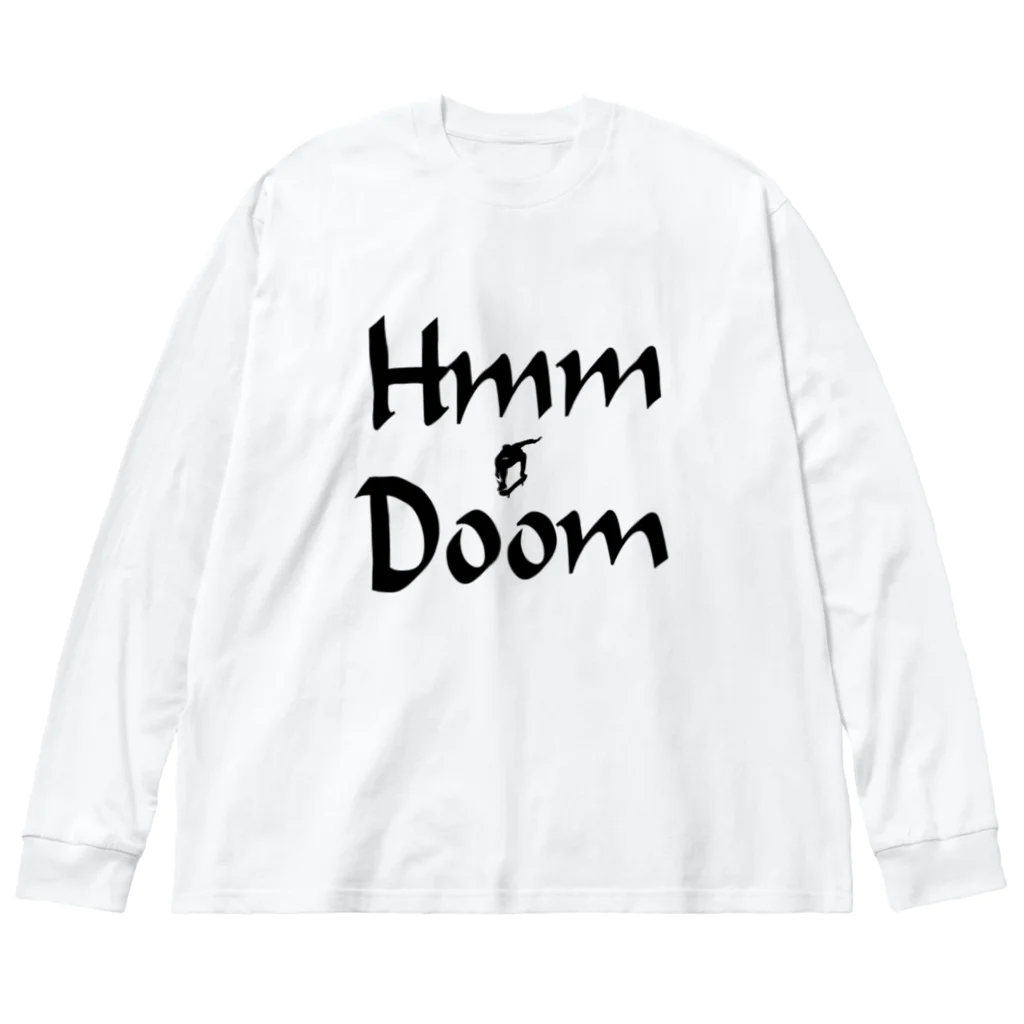 Good wavesのHmm Doom boarder  ビッグシルエットロングスリーブTシャツ