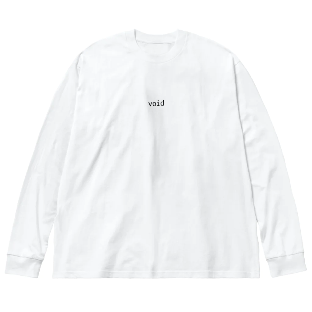 orumsのvoid Big Long Sleeve T-Shirt