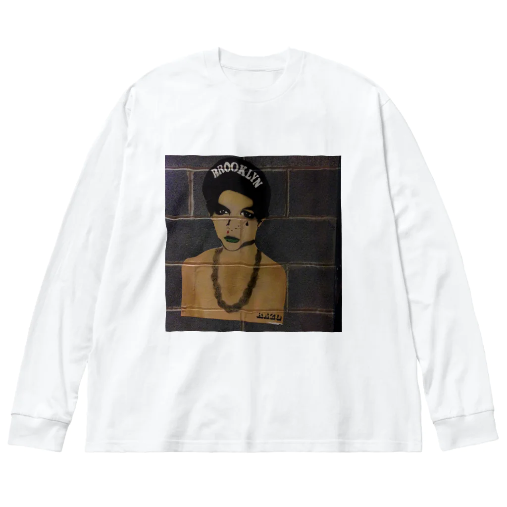 so wonderfully weird のBrooklyn kid Big Long Sleeve T-Shirt