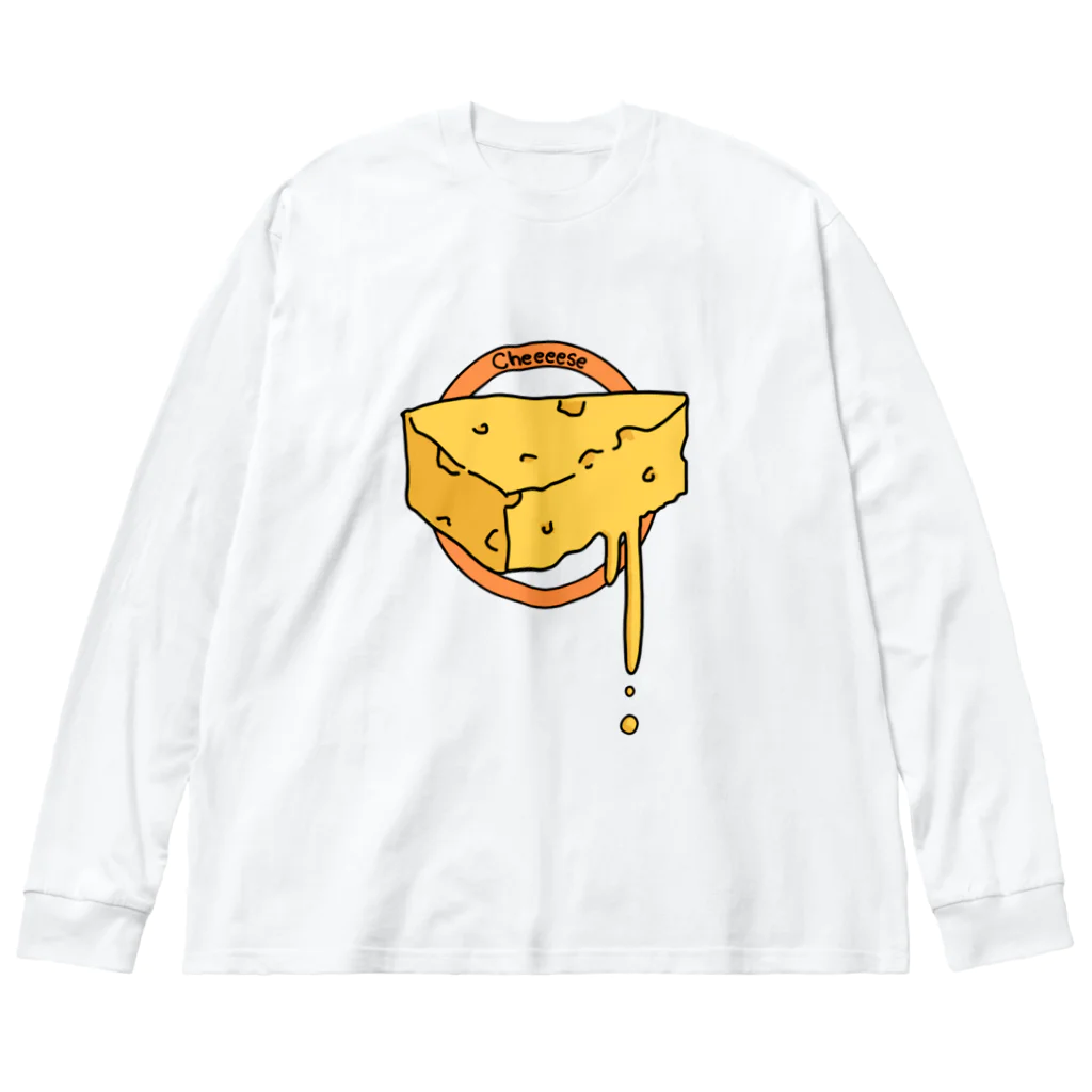 ミトニコロトのCheeeese Big Long Sleeve T-Shirt