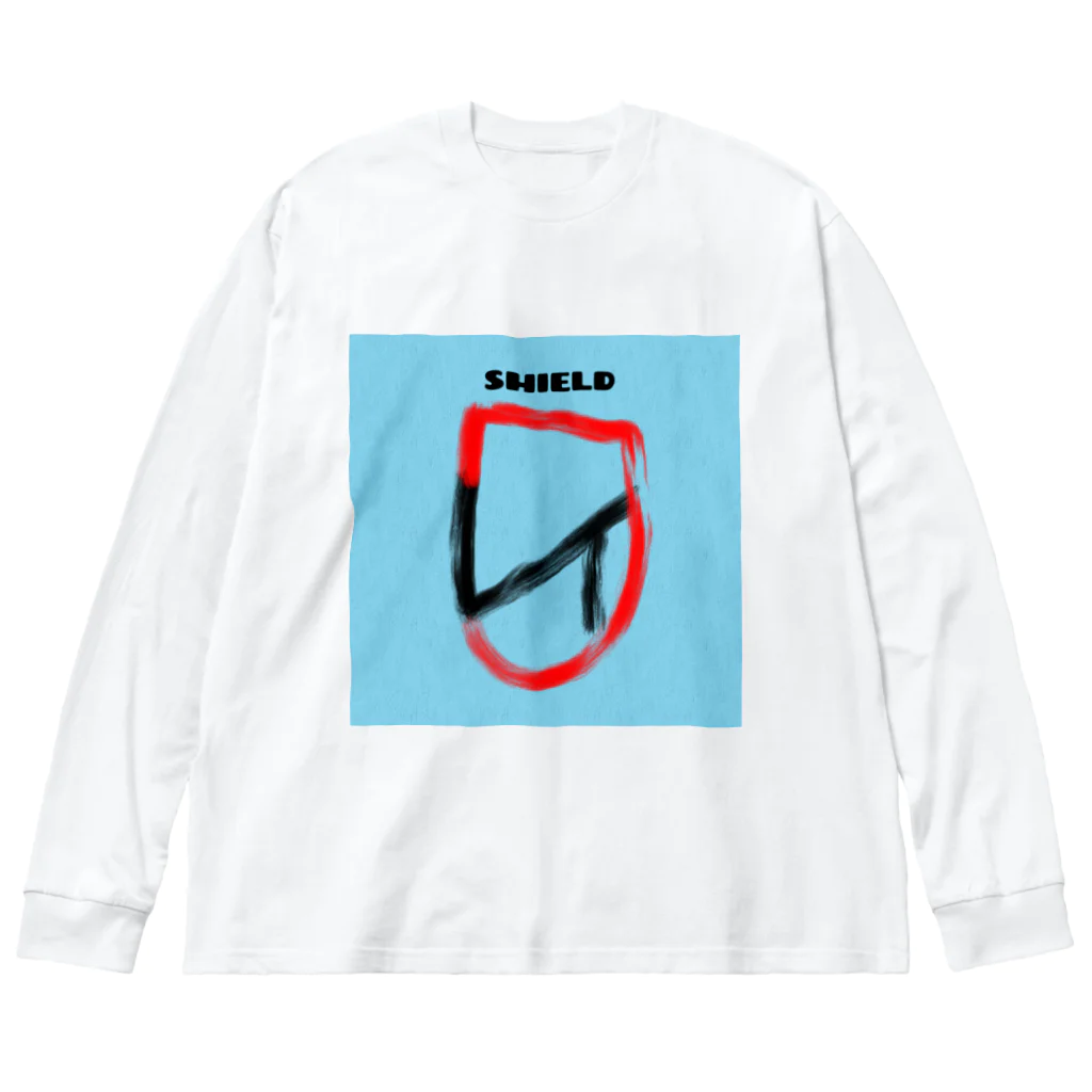 ふぃろの令和シールドのロゴ Big Long Sleeve T-Shirt