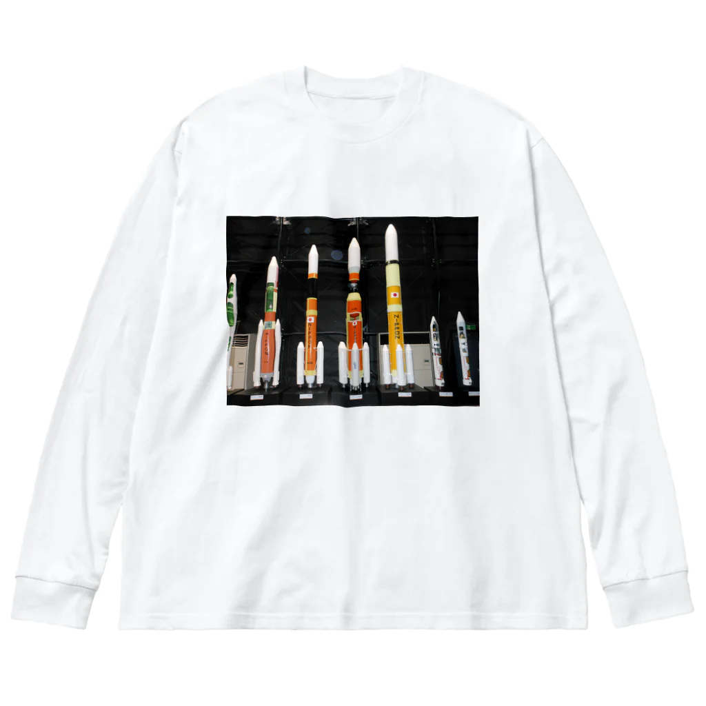 EijiPonのロケット ビッグシルエットロングスリーブTシャツ