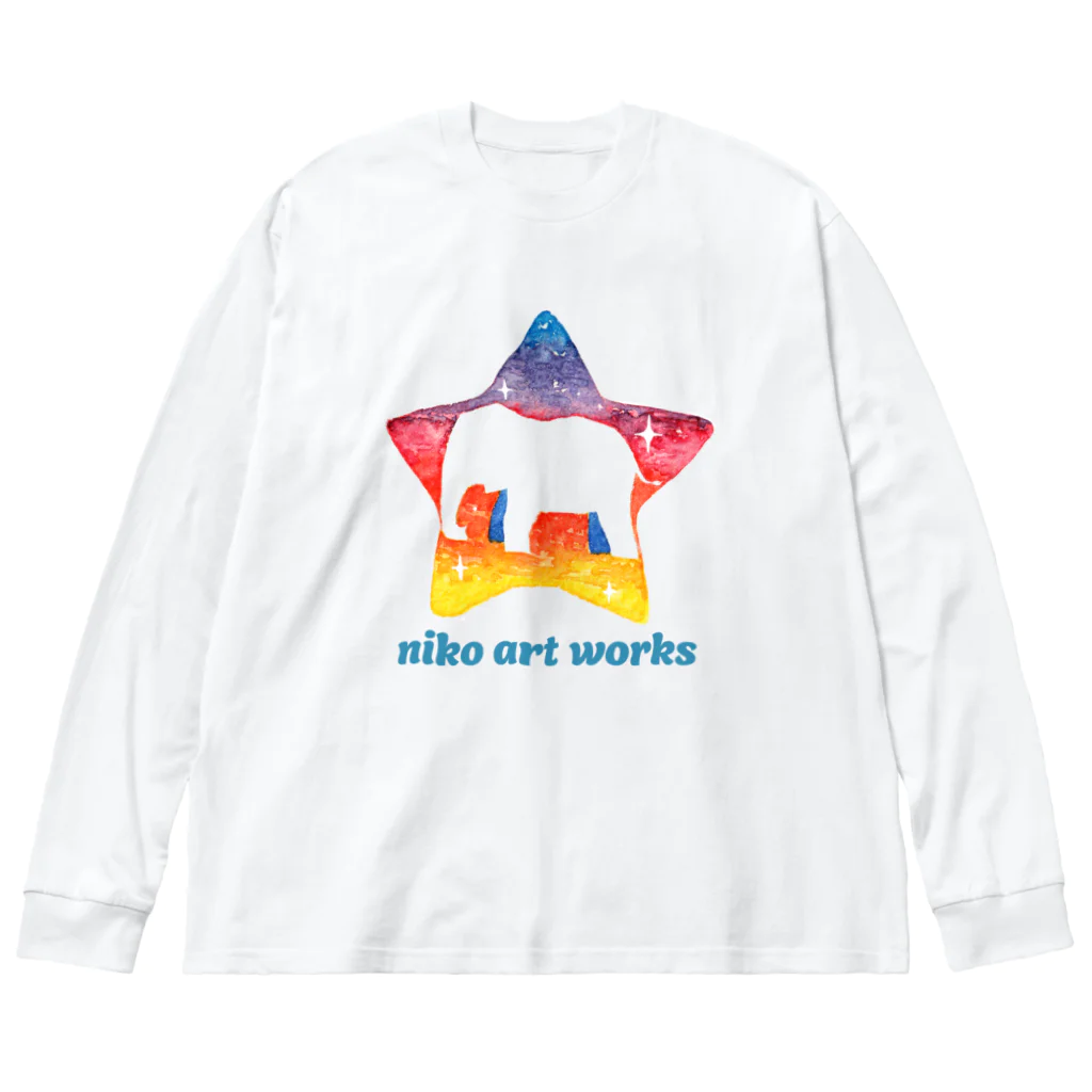 Nikoのほしぞうさん Big Long Sleeve T-Shirt