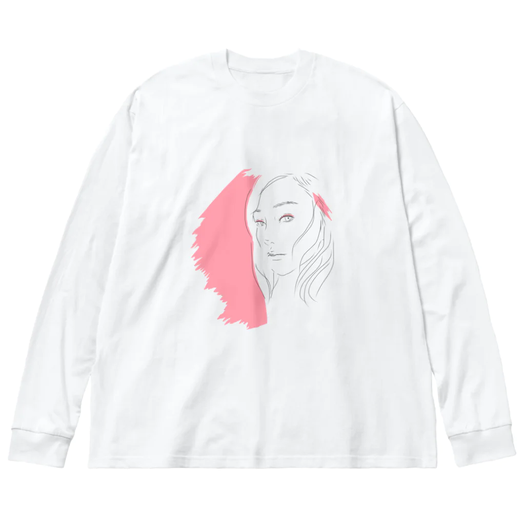 cotton candy cloudのCreep Big Long Sleeve T-Shirt