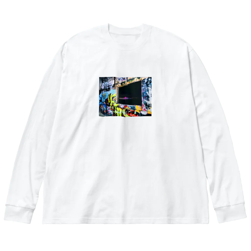 happy  LIFEの沖縄 Big Long Sleeve T-Shirt