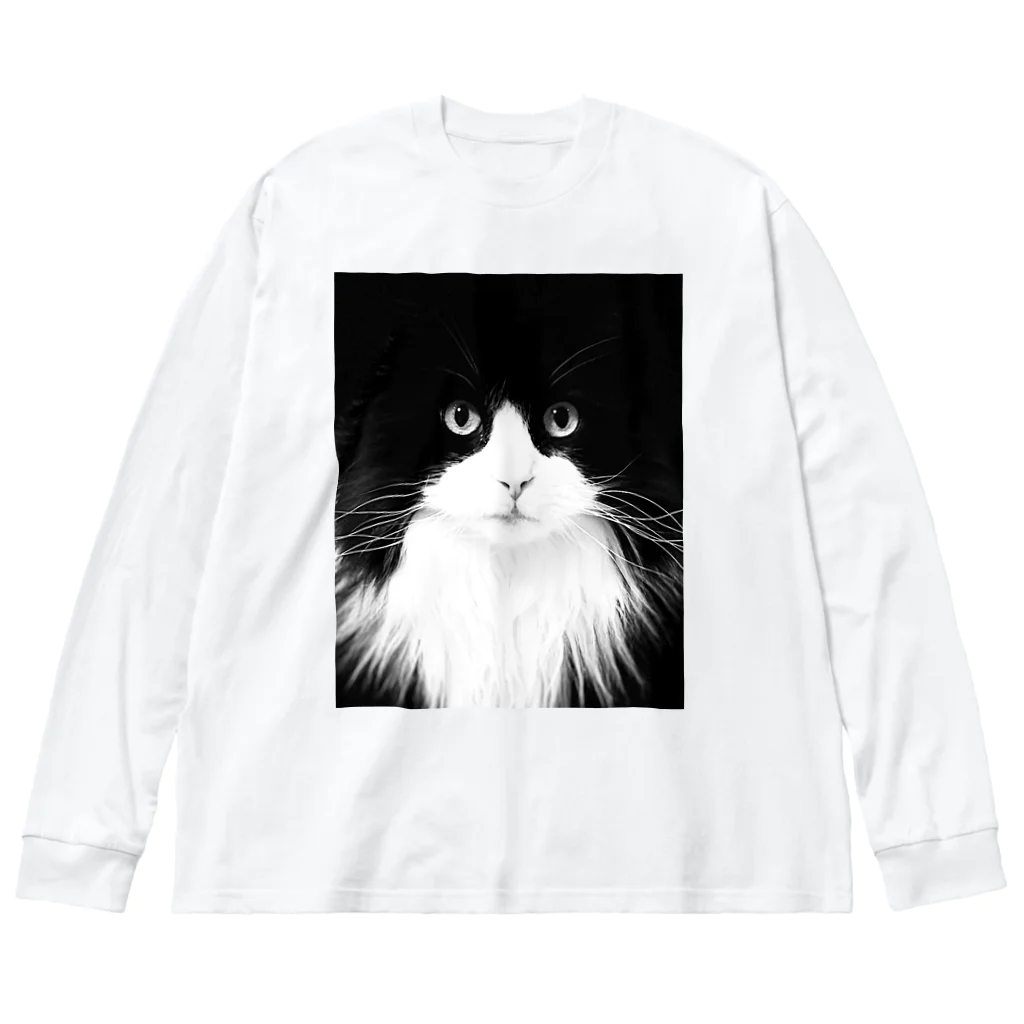 calling_catのノルウェイジャンフォレストキャットのエフエックスくん ビッグシルエットロングスリーブTシャツ