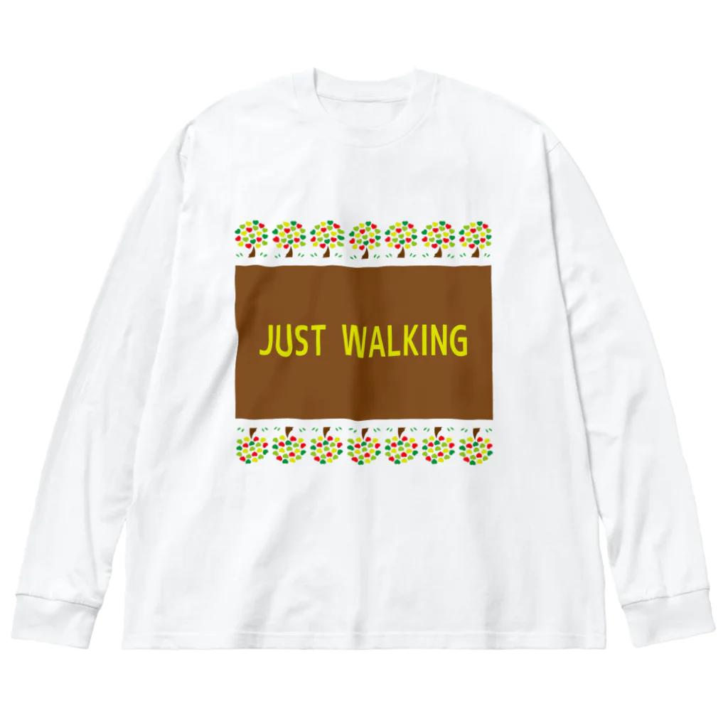 フォーヴァのJUST WALKING Big Long Sleeve T-Shirt