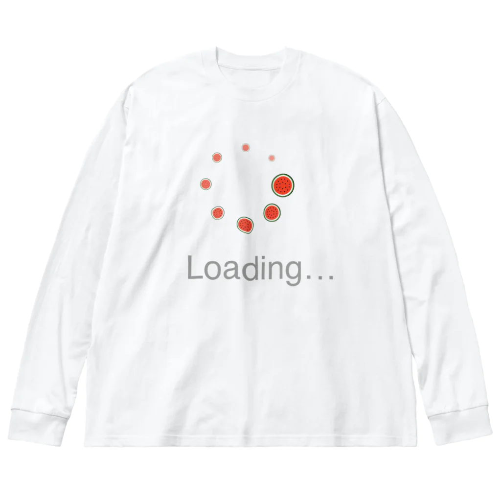 KOMEYAのスイカインジケータ Big Long Sleeve T-Shirt